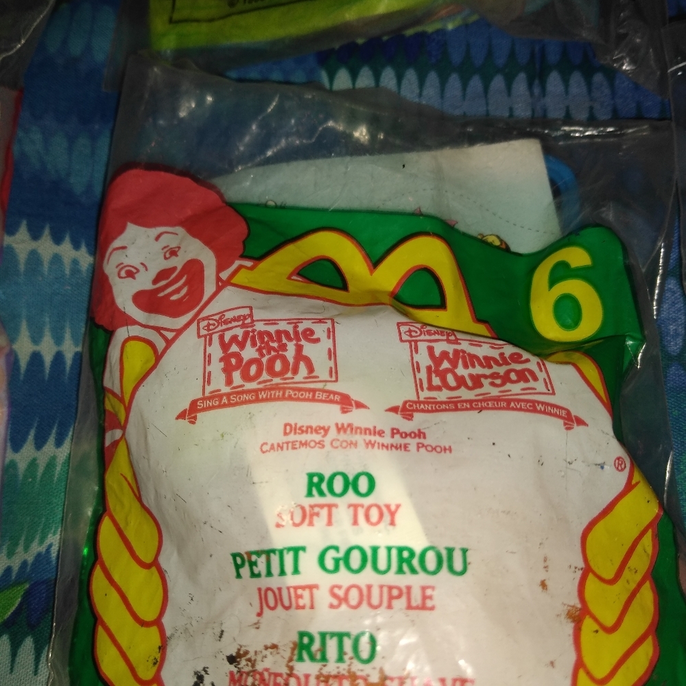 1999 clip keychain stuffed toys McDonalds toys - Picture 10 of 13